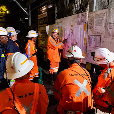 Murray & Roberts Cementation actively contributes to skills developmental aspects on projects. 